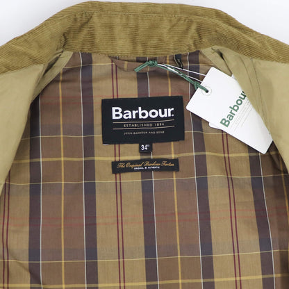 Barbour（バブアー）OS Bedale / オーバーサイズ ビデイル コットンカジュアルジャケット【ベージュ】国内正規品
