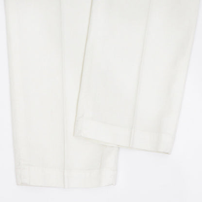 【 再入荷 】DEVORE（デヴォレ）ドローストリングス ストレッチ パンツ【ホワイト】国内正規品