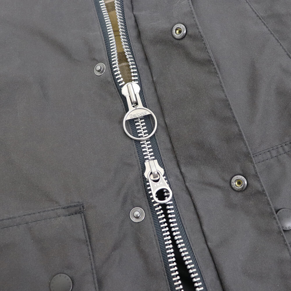 Barbour（バブアー）Bedale / ビデイル OS WAX ガーメント付【グレー】国内正規品