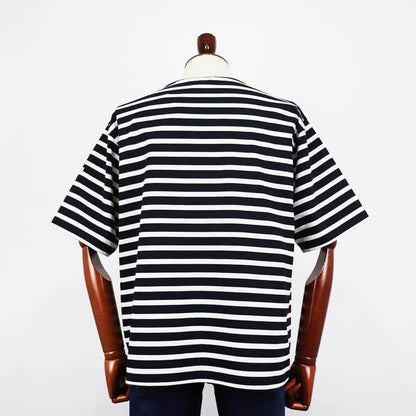 ORCIVAL（オーシバル）半袖 ボーダーTシャツ【ブラック×エクリュ】国内正規品