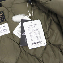 画像をギャラリービューアに読み込む, TAION（タイオン）ミリタリー オーバーサイズクルーネック ダウンジャケット ソフトシェル【ブラック】国内正規品
