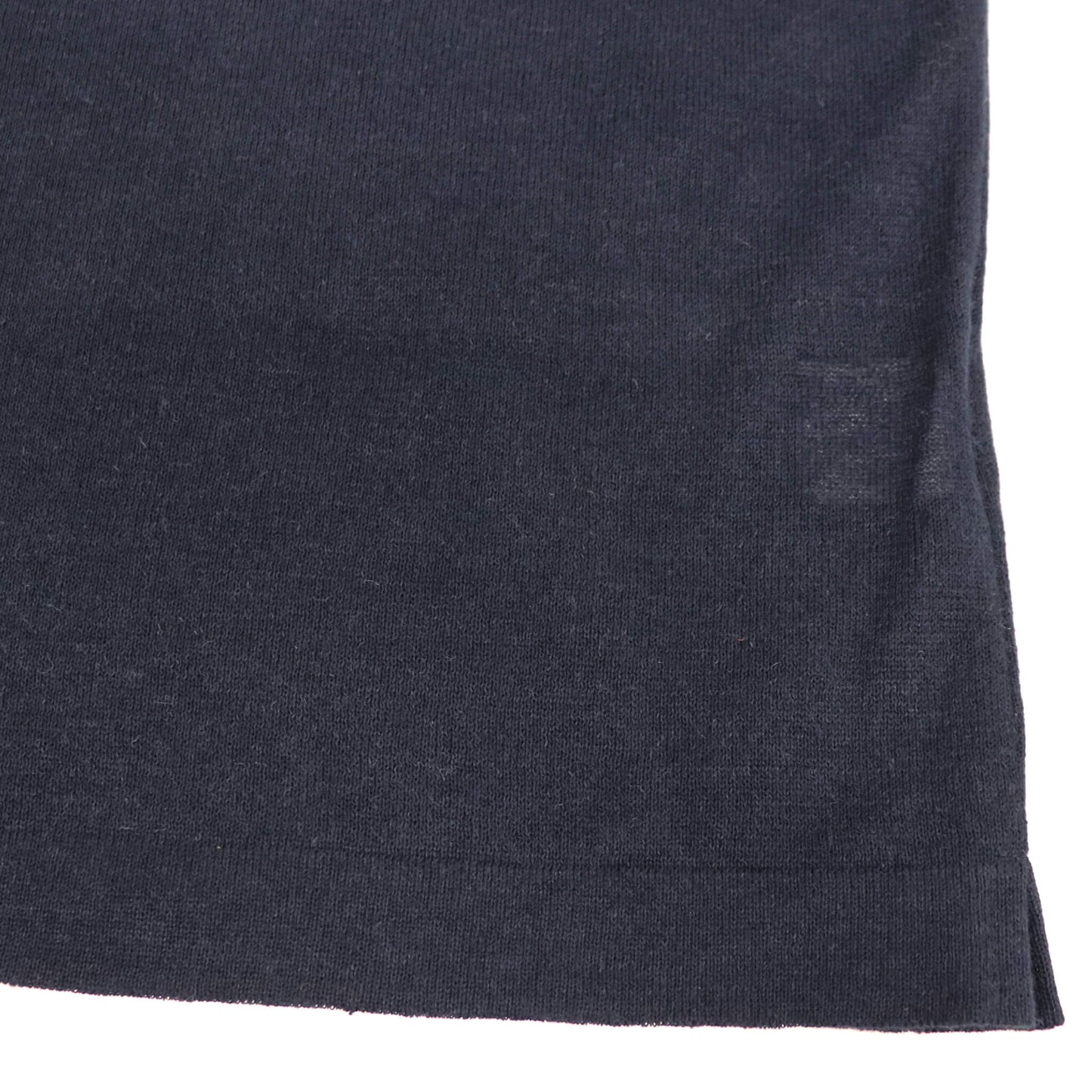 Vandori（ヴァンドリ）リネンコットン CHILL レタードTシャツ【ネイビー】国内正規品