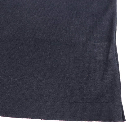 Vandori（ヴァンドリ）リネンコットン CHILL レタードTシャツ【ネイビー】国内正規品