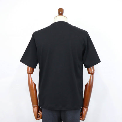 RIVORA（リヴォラ）Suvin Cotton Crew Neck スビンコットン クルーネック Tシャツ【ブラック】国内正規品