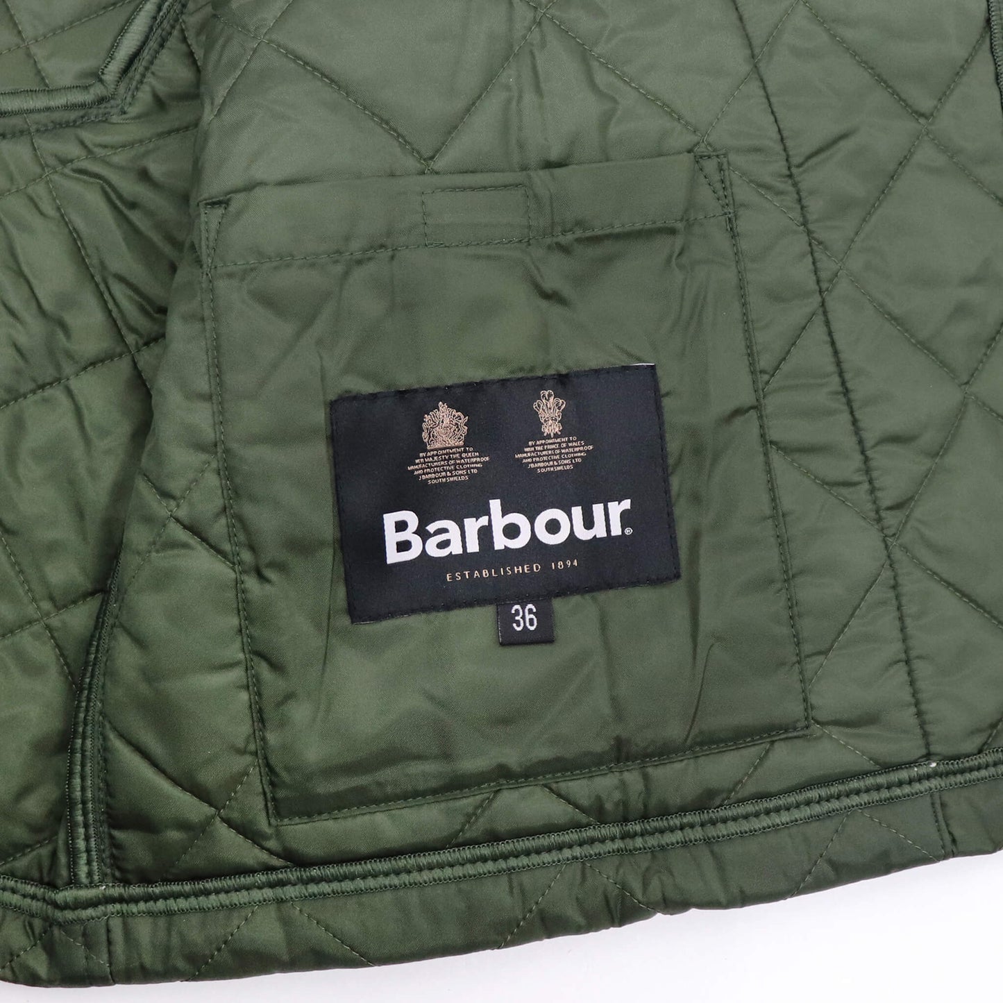 Barbour（バブアー）LIDDESDALE / リデスデイル キルティング ブルゾン【オリーブ】国内正規品