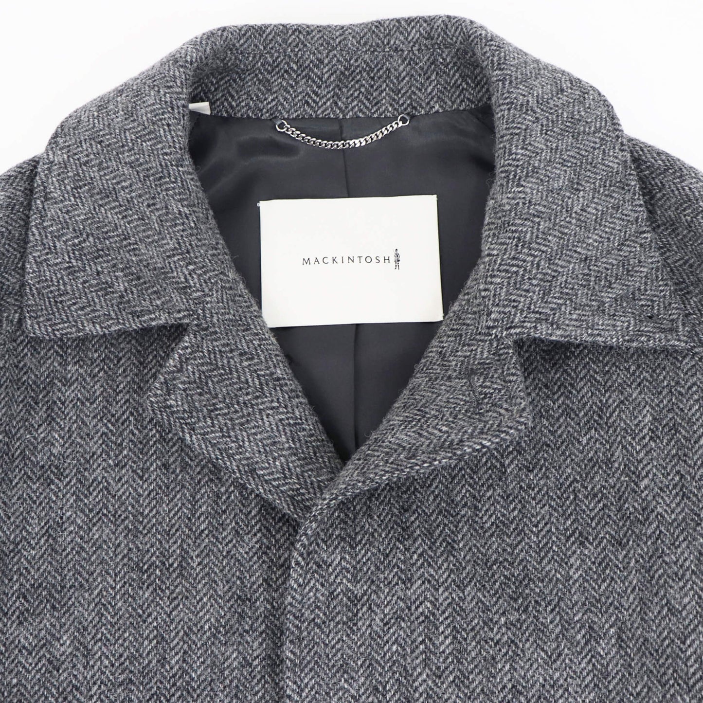MACKINTOSH（マッキントッシュ）BELFORD / バルカラーコート グレー ヘリンボーン【グレー】国内正規品