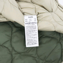 画像をギャラリービューアに読み込む, TAION（タイオン）VネックWジップ ダウンジャケット ソフトシェル【グレーベージュ】国内正規品
