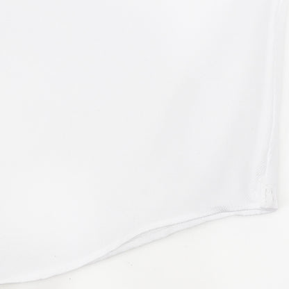 BRUNO（ブルーノ）ORIGINAL SHIRT PREMIUM セミワイドカラー オックスフォード ドレス シャツ【ホワイト】