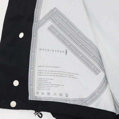 MACKINTOSH（マッキントッシュ）RAINTEC SKYE PARKA SHORT GTS / レインテック スカイ ショートパーカー ラグランスリーブブルゾン【ブラック】国内正規品