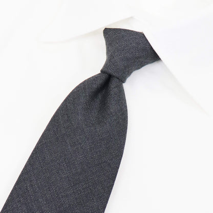 BRUNO（ブルーノ）スフォデラートトレピエゲ ウールタイ DORMEUIL / ドーメル 生地使用 トレピエゲ 三つ折り ウール ネクタイ【グレー】正規販売店