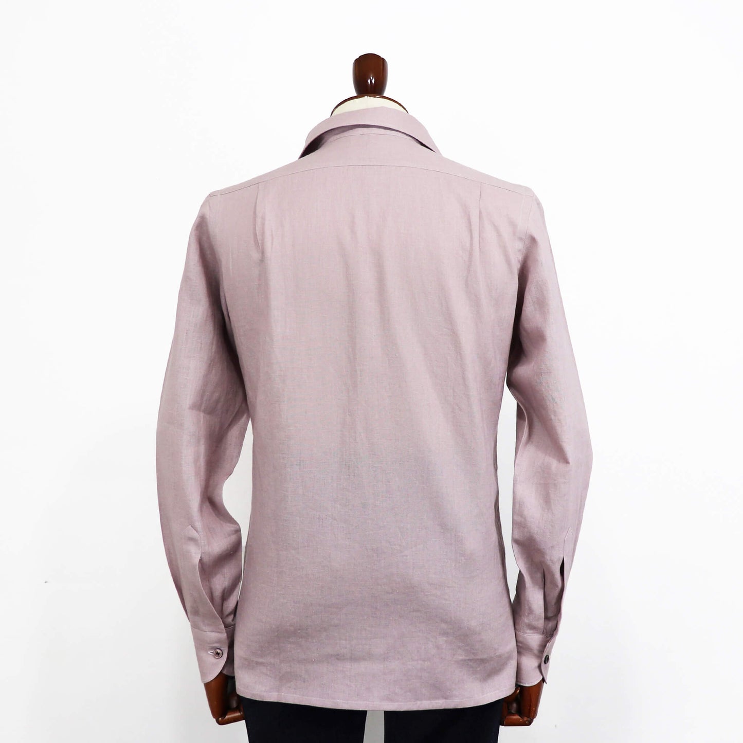 Errico Formicola（エリコ フォルミコラ）LECCE ワンピースカラー リネンシャツアウター【ラベンダー】国内正規品