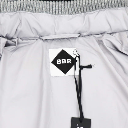 BBR（ビービーアール）ニットダッフル ダウンブルゾン【ライトグレー】国内正規品