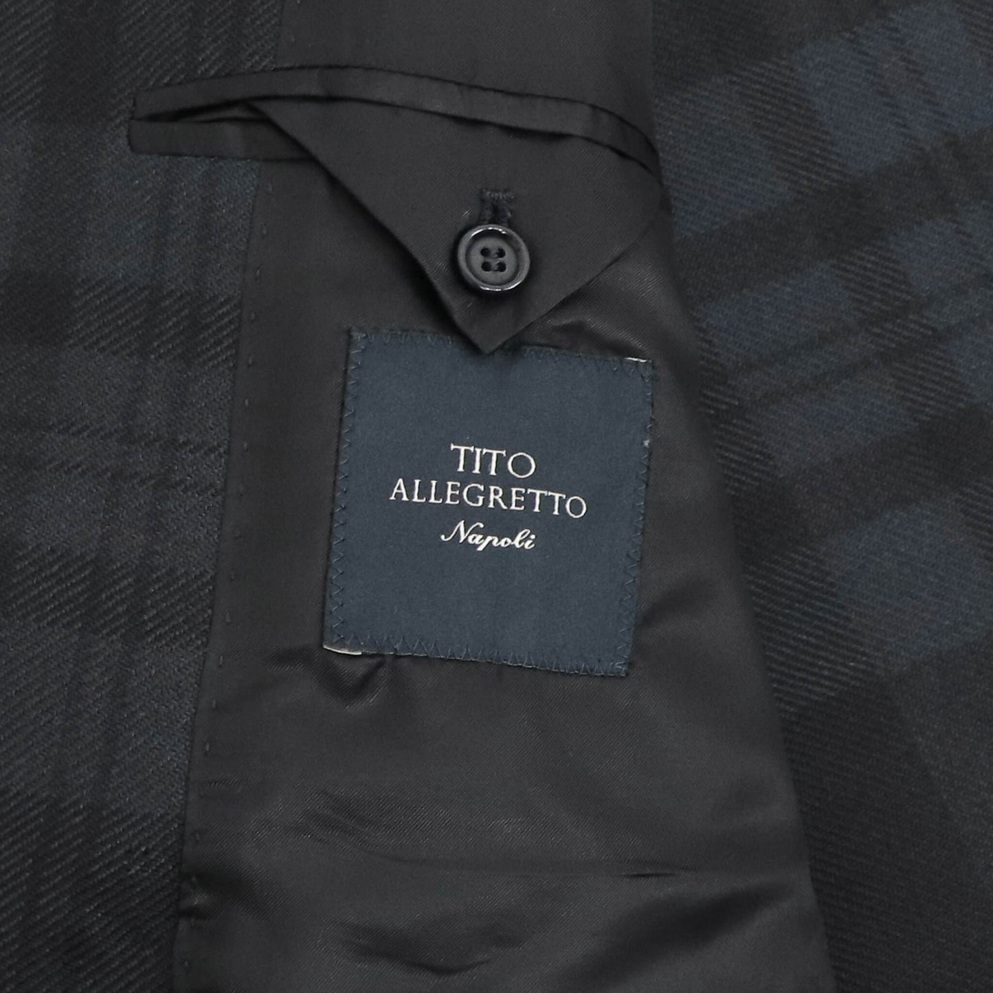 TITO ALLEGRETTO（ティト アレグレット）ベルテッド ダブル タータンチェック【ブラック系】国内正規品