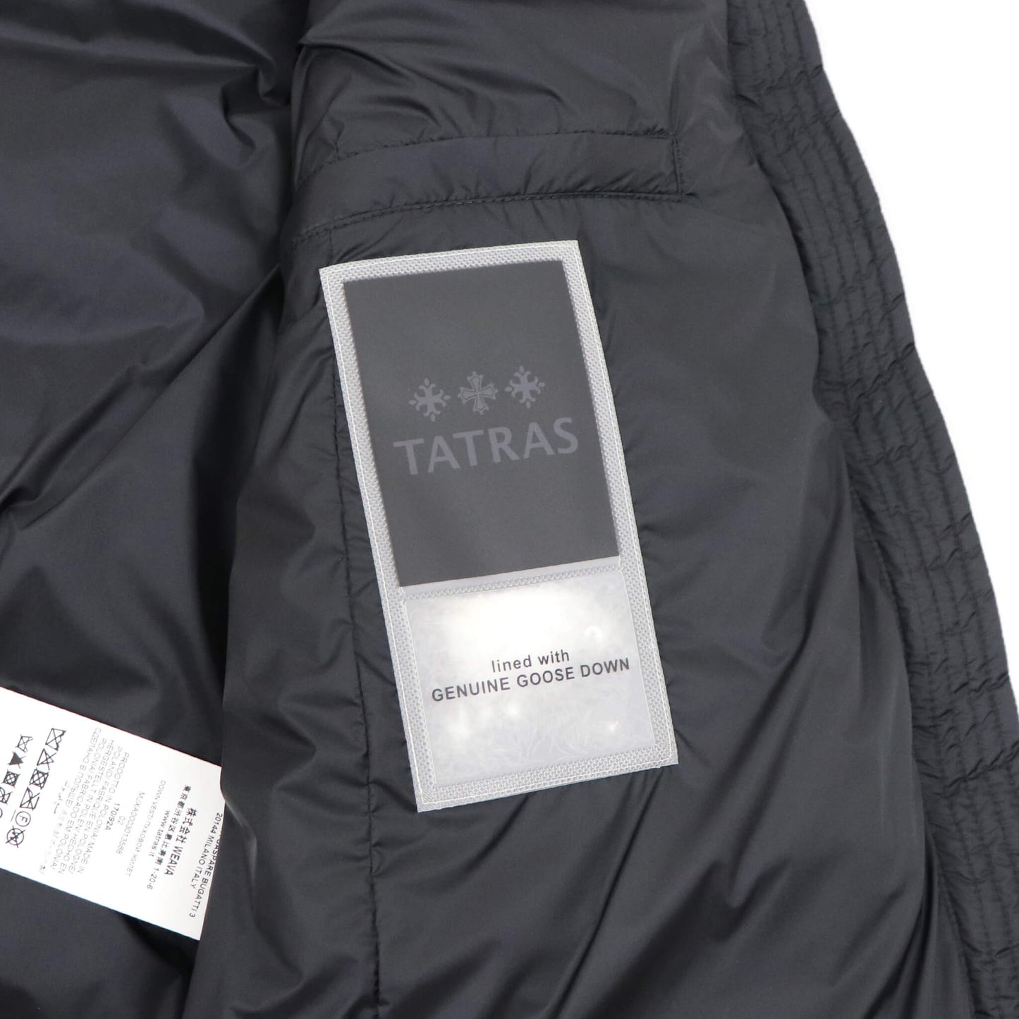 TATRAS（タトラス）POSEIDONE / ポセイドーネ ダウンベスト【ブラック】国内正規品