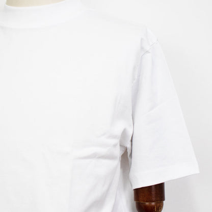 three dots（スリードッツ）2PACK TEE クルーネック ＆ モックネック コットン 2パック Tシャツ【ホワイト】国内正規品