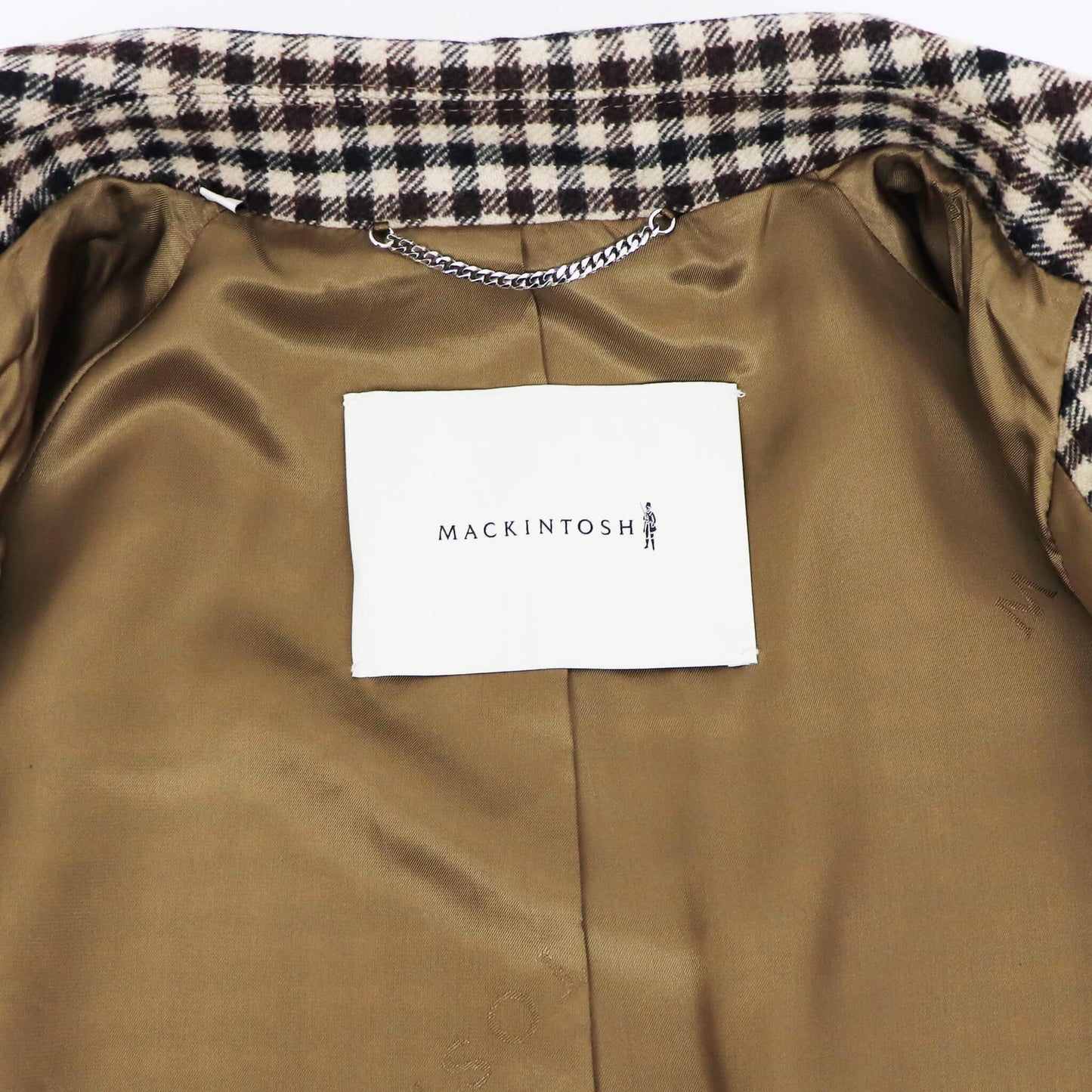 MACKINTOSH（マッキントッシュ）BELFORD / バルカラーコート ガンクラブチェック【ブラウン系】国内正規品