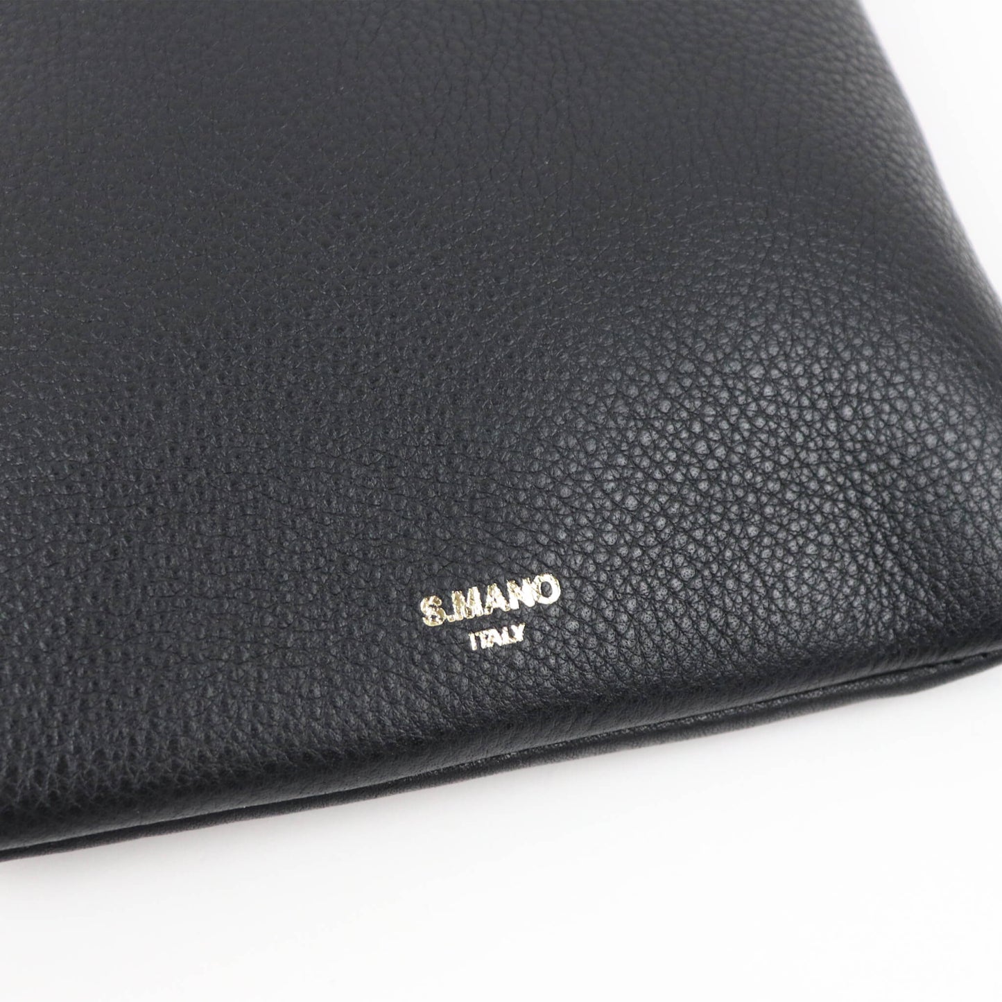 S.MANO（エスマーノ）ZIP SHOULDER  ジップショルダー ワンハンドル付き【ブラック】国内正規品