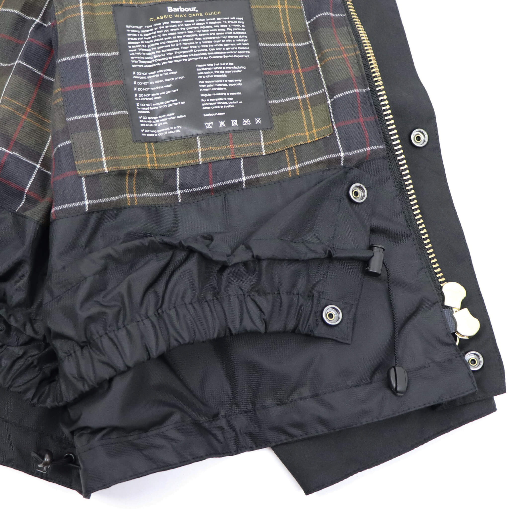 Barbour（バブアー）Dryfly （ドライフライ）Wax Jacket【ブラック