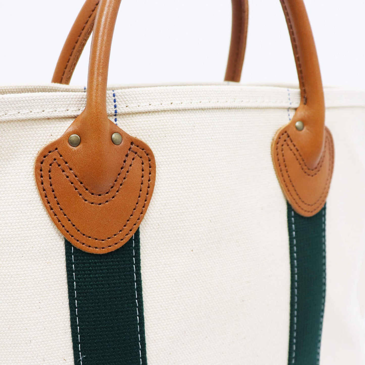 Barkoutsiders（バークアウトサイダーズ）Leather Handle Tote 80's Tall【グリーン】国内正規品