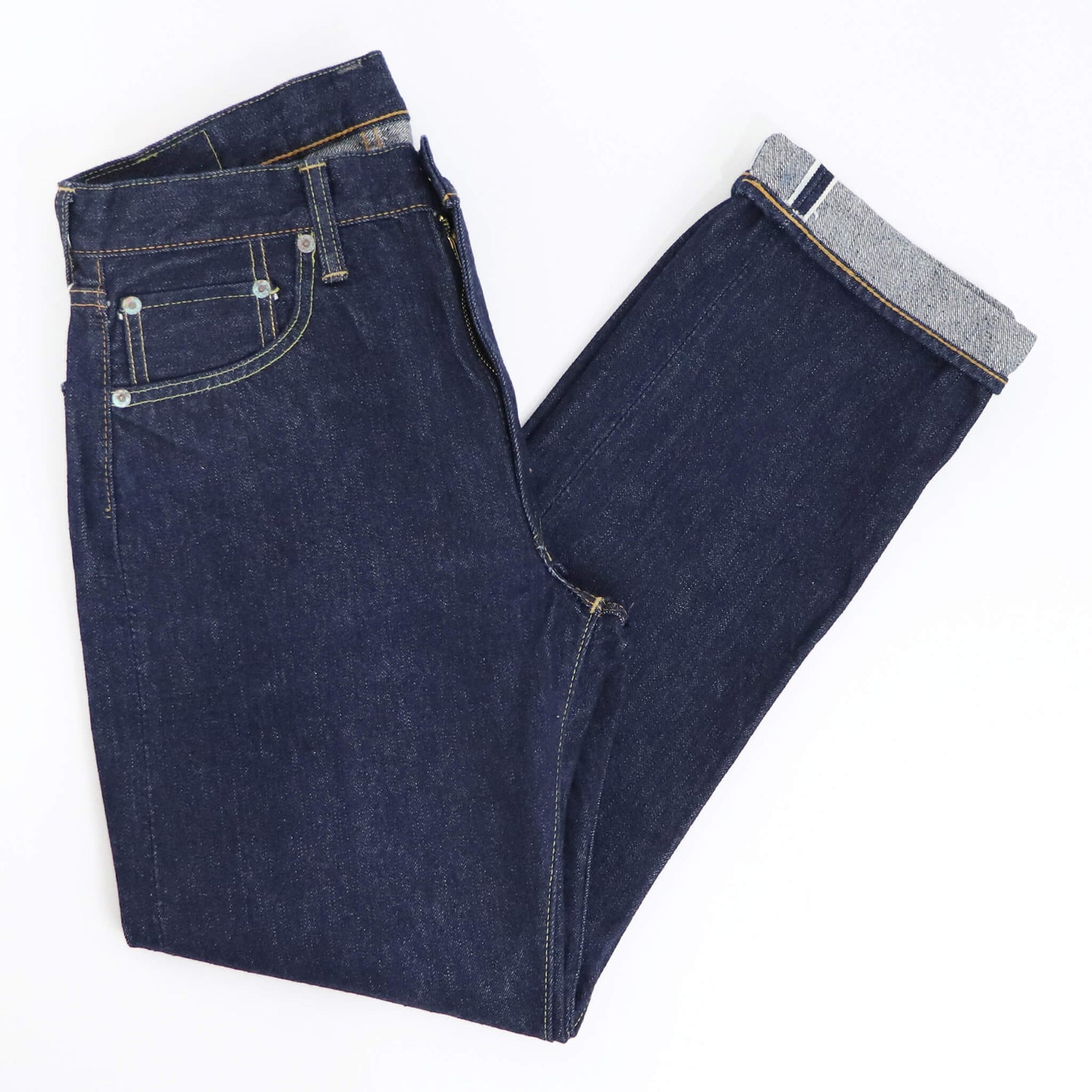 orSlow（オアスロウ）107 IVY FIT SELVEDGE DENIM アイビーフィット セルビッチ デニムパンツ【ワンウォッシュ】国内正規品