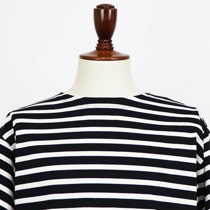 ORCIVAL（オーシバル）半袖 ボーダーTシャツ【ブラック×エクリュ】国内正規品