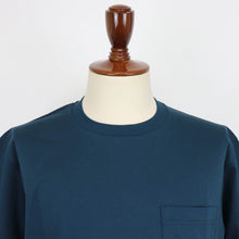 画像をギャラリービューアに読み込む, COLONY CLOTHING（コロニークロージング）クルーネック ポケット コットンTシャツ【ダークグリーン】国内正規品
