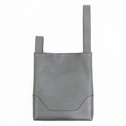PELLE MORBIDA（ペッレ モルビダ）ワンハンドルバッグ 巾着【チャコールグレー】国内正規品