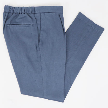DEVORE（デヴォレ）ドローストリングス ストレッチ パンツ 【ライトブルー】国内正規品