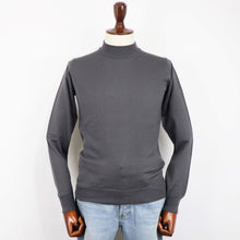 画像をギャラリービューアに読み込む, nomiamo（ノミアモ）12G メリノウール モックネックニット【グレー】国内正規品
