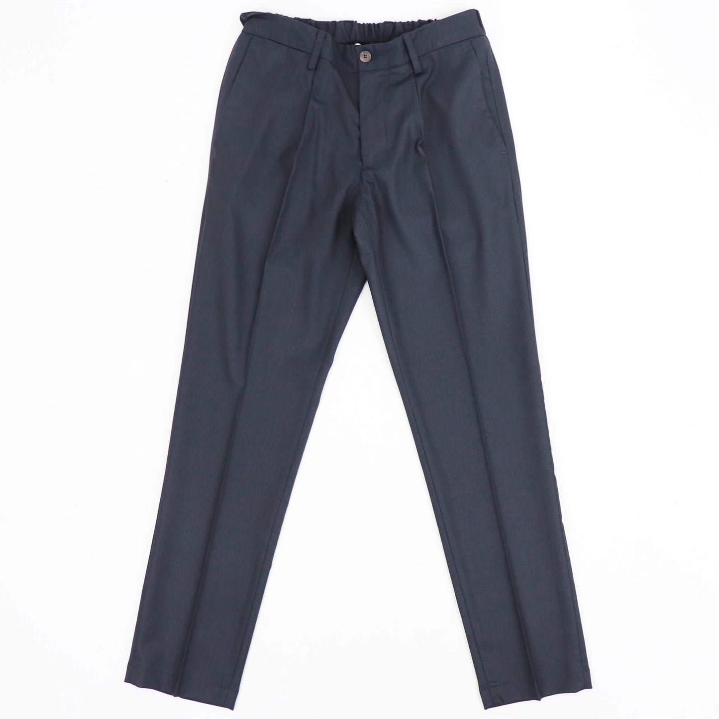 DEVORE（デヴォレ）ウールストレッチ パンツ【ネイビー】国内正規品