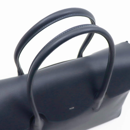 FARO（ファーロ）Cartello Flap Tote / カルテッロ フラップ トートバッグ【ネイビー】国内正規品