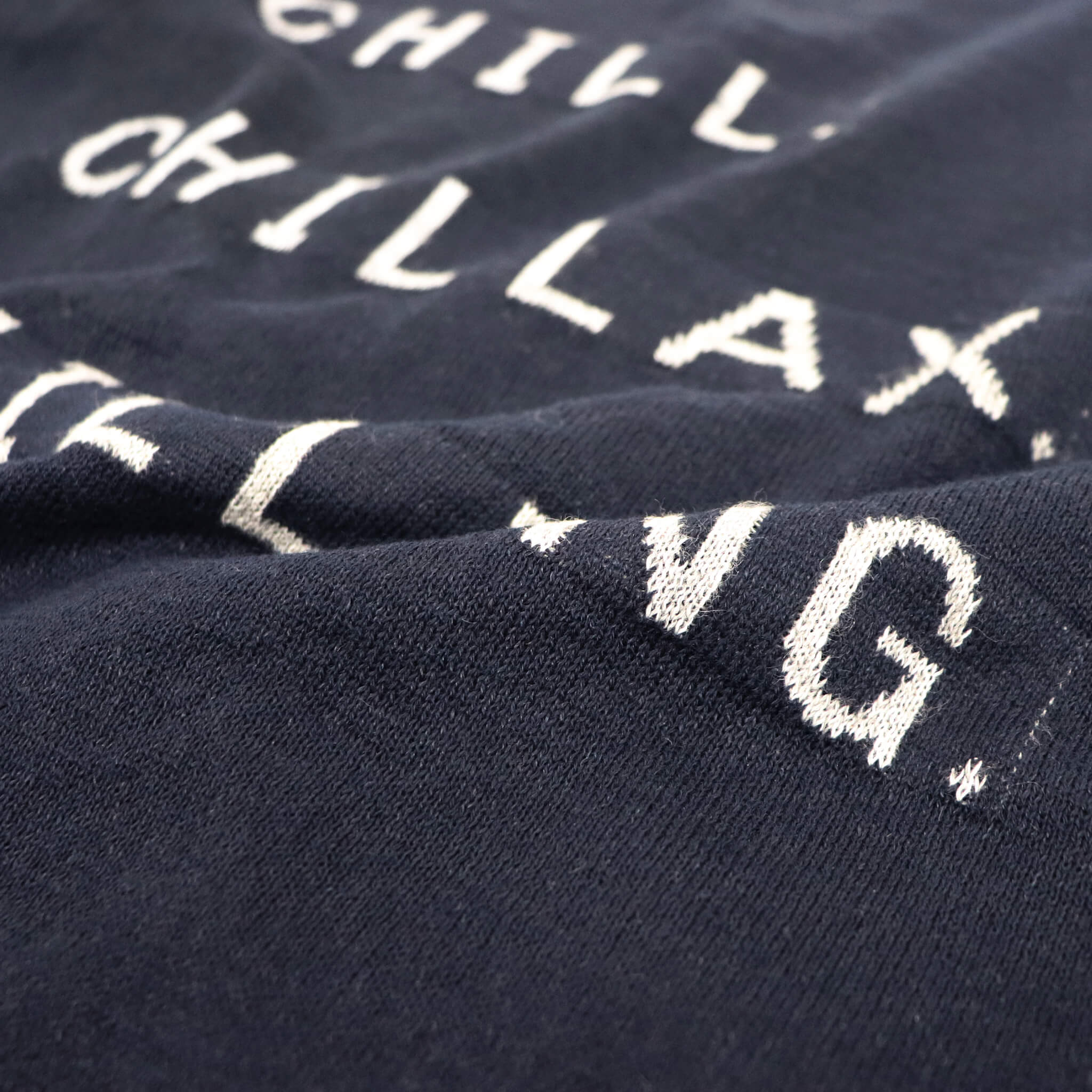 Vandori（ヴァンドリ）リネンコットン CHILL レタードTシャツ