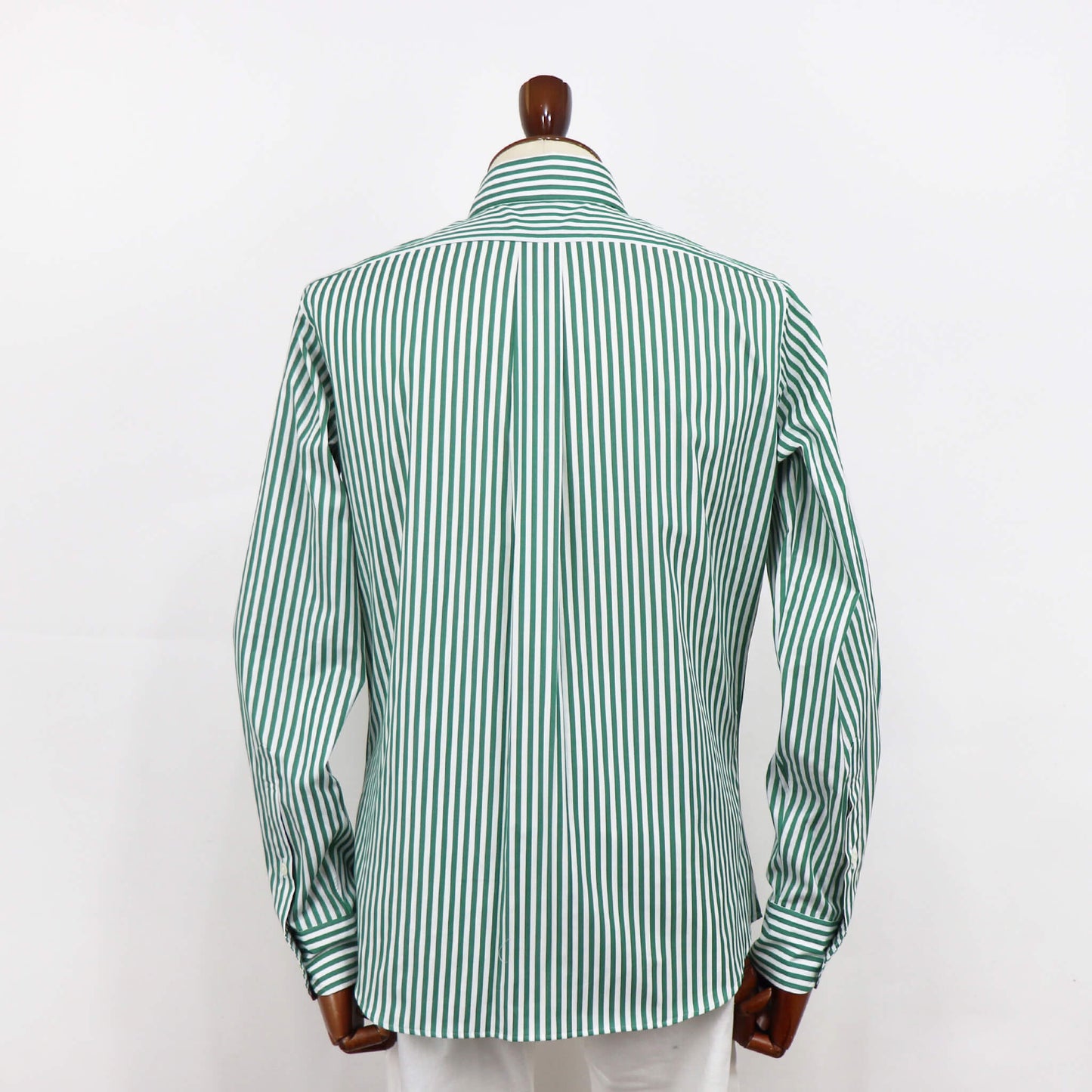 Giotto（ジオット）ストライプ ボタンダウン シャツ【グリーン】国内正規品