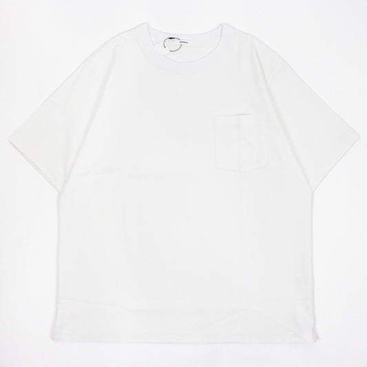 THE SOLE（ザソール）スビンコットン ポケット付きTシャツ【ホワイト】国内正規品