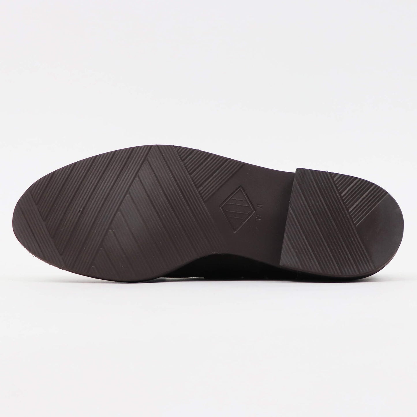 WH（ダブルエイチ）ヤヌスカーフ スエードタッセルローファー 【ブラウン】