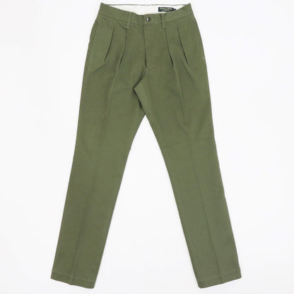BARNSTORMER（バーンストーマー）2P DRESS CHINOS ツープリーツ ドレスチノパン 1002P【オリーブ】国内正規品