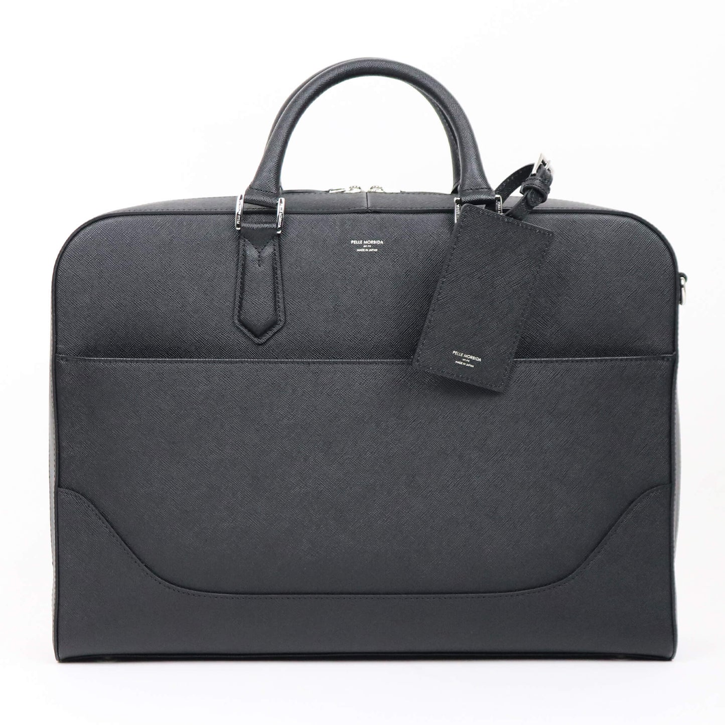 PELLE MORBIDA（ペッレ モルビダ）Capitano ブリーフバッグ【ブラック】国内正規品