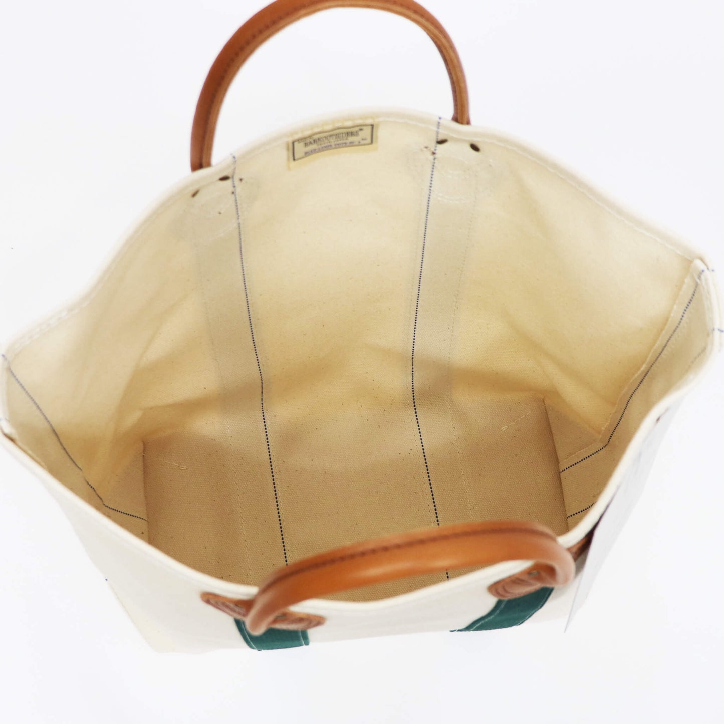 Barkoutsiders（バークアウトサイダーズ）Leather Handle Tote 80's Tall【グリーン】国内正規品
