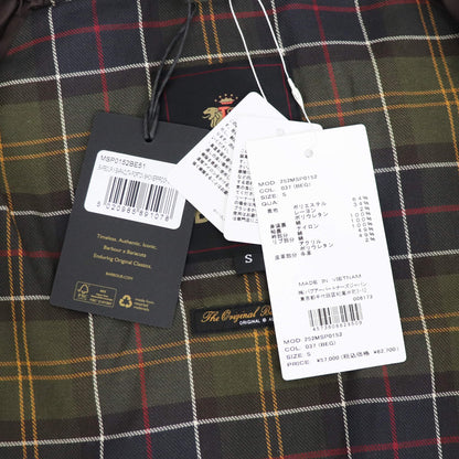 Barbour（バブアー）《Barbour × BARACUTA》Portonシャワープルーフ ブルゾン【ベージュ】国内正規品