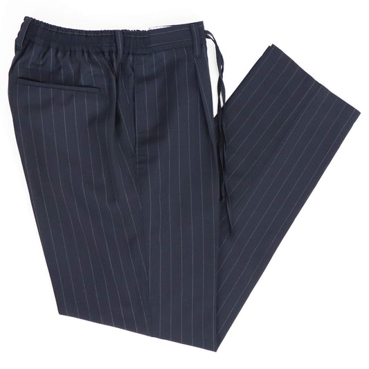 COLONY CLOTHING（コロニークロージング）イージーパンツ セットアップ ワンプリーツ【ネイビーストライプ】国内正規品