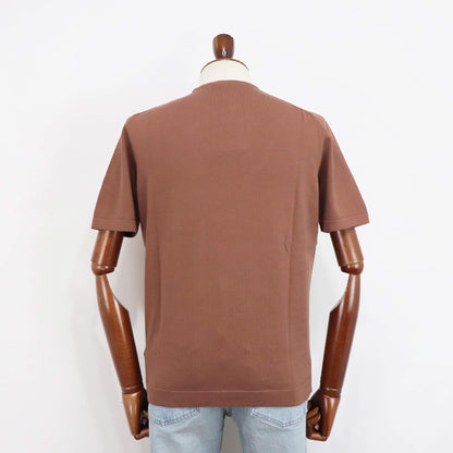 GRAN SASSO（グランサッソ）ソフトコットンニット 12ゲージ【テラコッタ】国内正規品