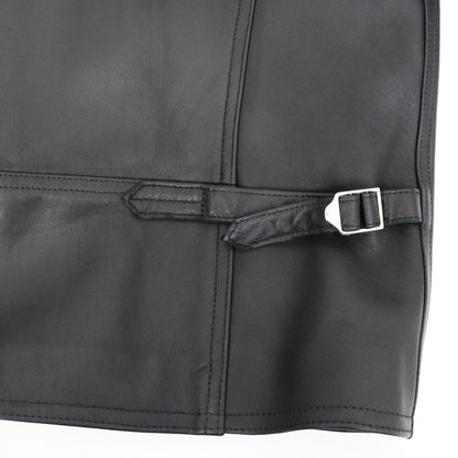 CINQUANTA（チンクワンタ）G8 Type FLIGHTBLOUSON レザージャケット シルバージップ【ブラック】国内正規品