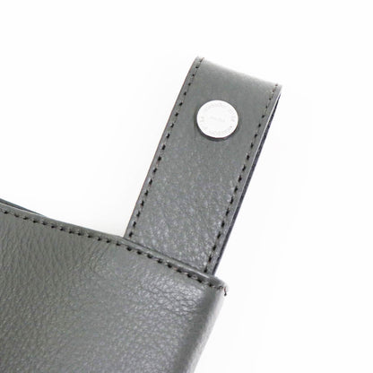 PELLE MORBIDA（ペッレ モルビダ）ワンハンドルバッグ 巾着【チャコールグレー】国内正規品
