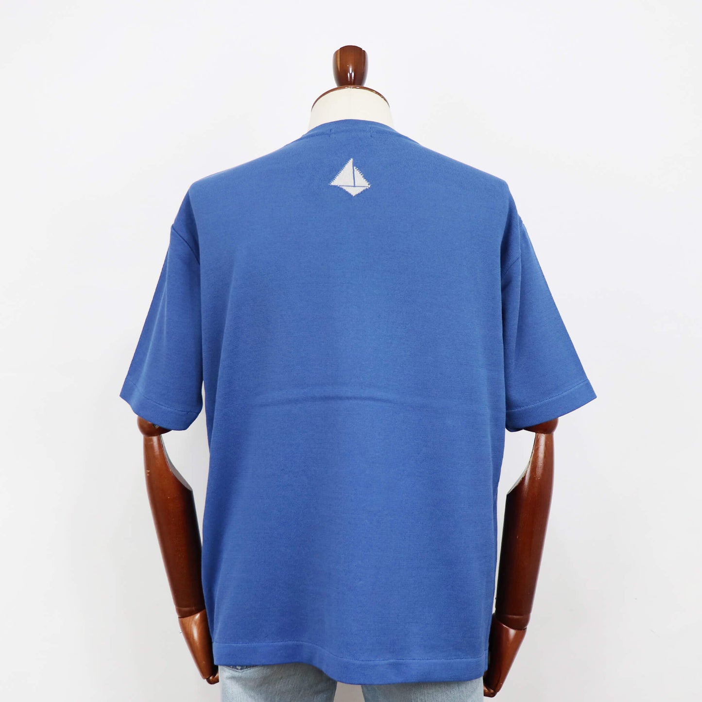 Vandori（ヴァンドリ）レタード ドレスニットTシャツ【ブルー×シルバー】国内正規品