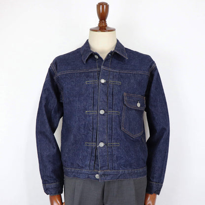 orSlow（オアスロウ）TYPE1 PLEATED FRONT DENIM BROUSE 03-6011 デニムトラッカージャケット【DENIM ONE WASH】国内正規品