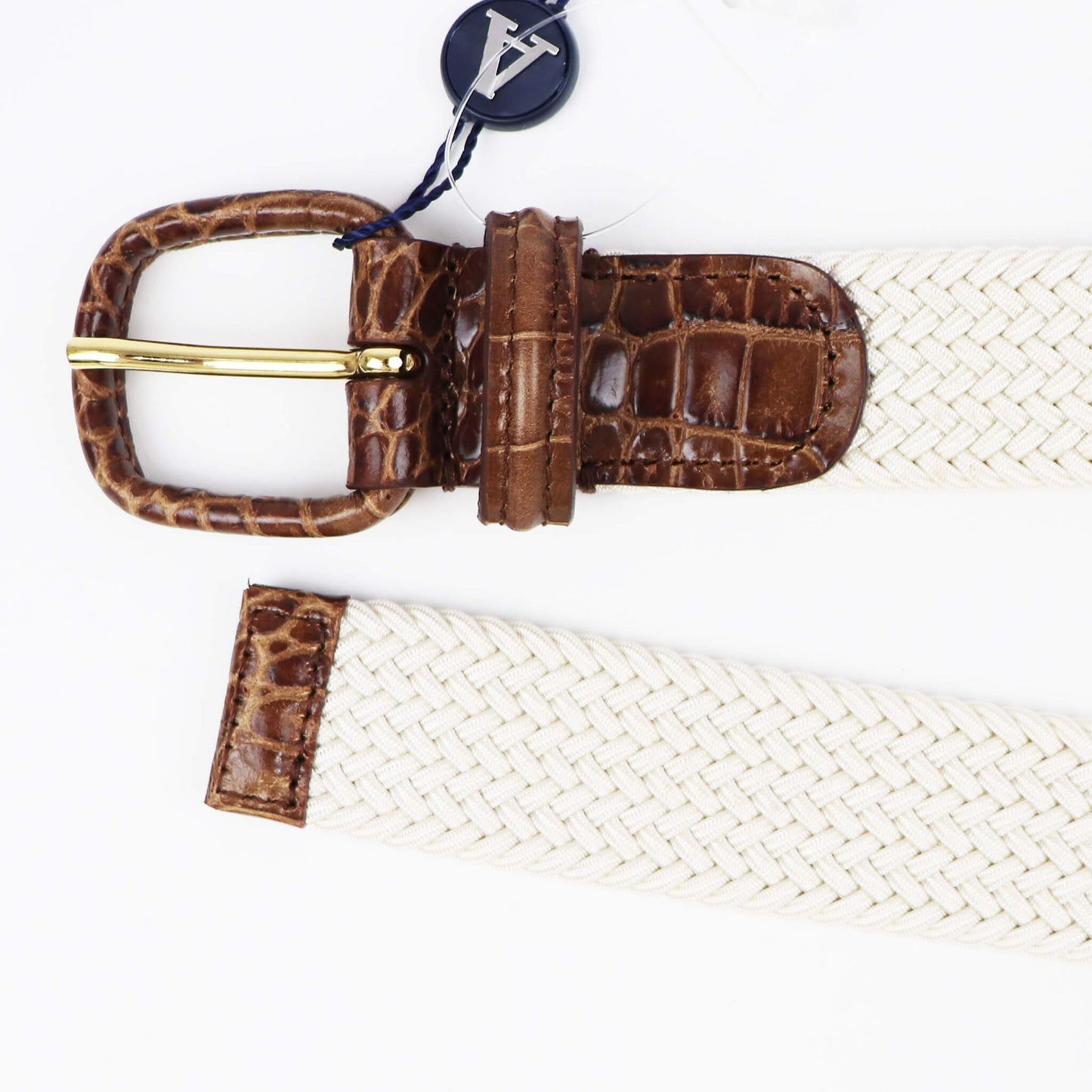 Anderson's（アンダーソンズ）エラスティック ベルト【ブラウン】国内正規品