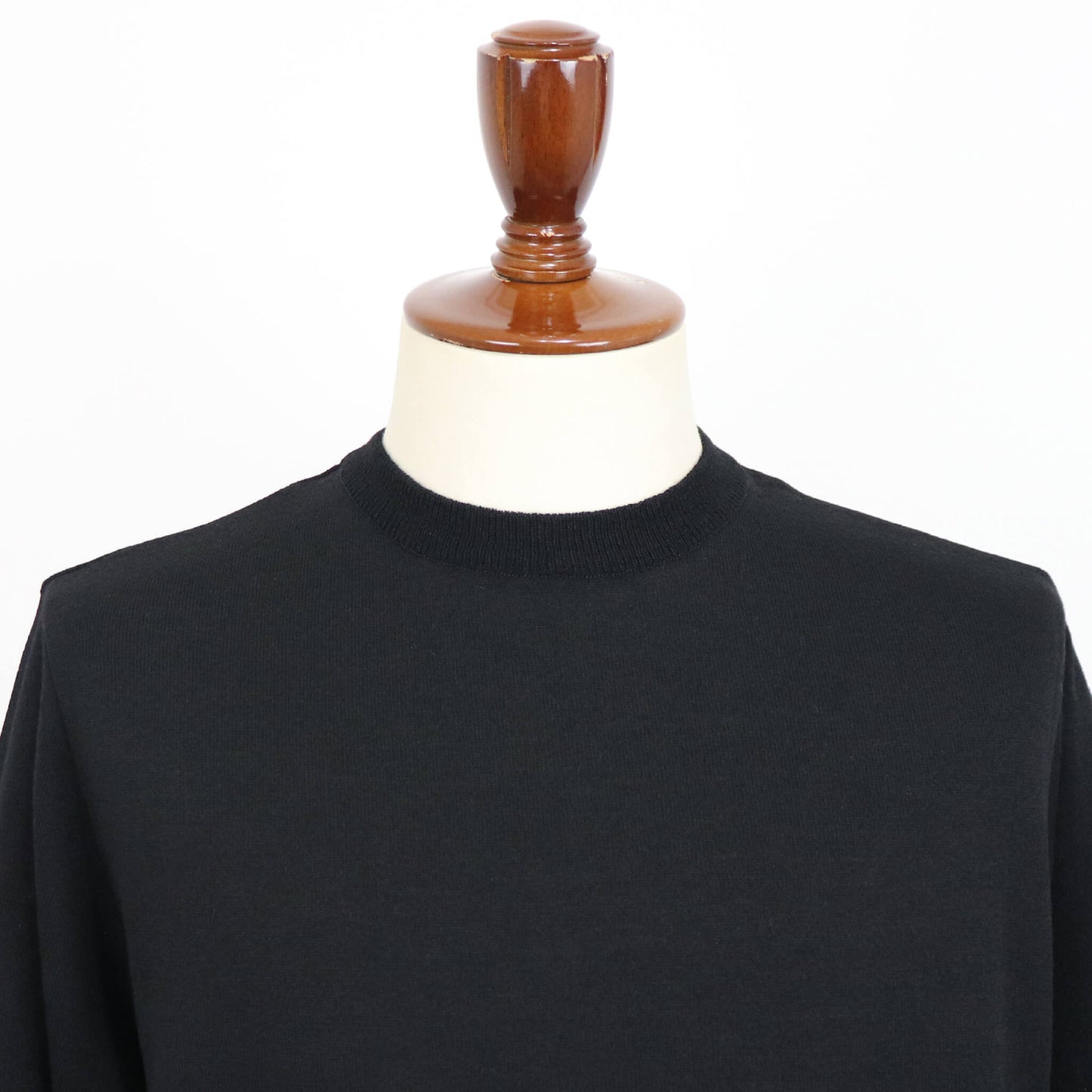 Blu Bre（ブルブレ）ドライタッチウール リラクシーロングスリーブ【ブラック】国内正規品