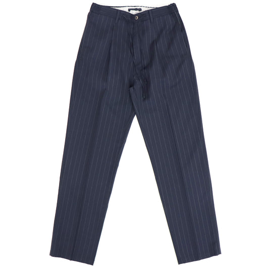 COLONY CLOTHING（コロニークロージング）イージーパンツ セットアップ ワンプリーツ【ネイビーストライプ】国内正規品