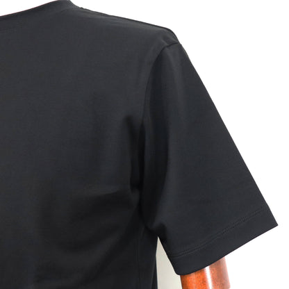 RIVORA（リヴォラ）Suvin Cotton Crew Neck スビンコットン クルーネック Tシャツ【ブラック】国内正規品