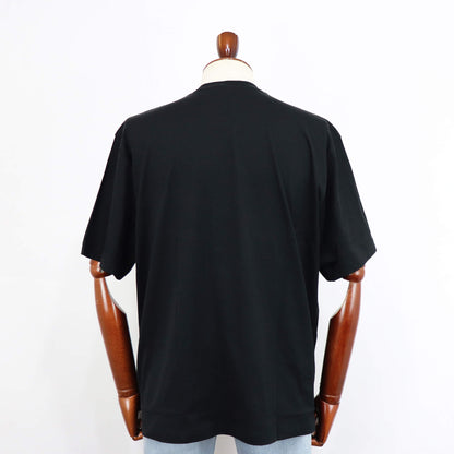 handvaerk（ハンドバーク）クルーネック ポケット付き Tシャツ【ブラック】国内正規品